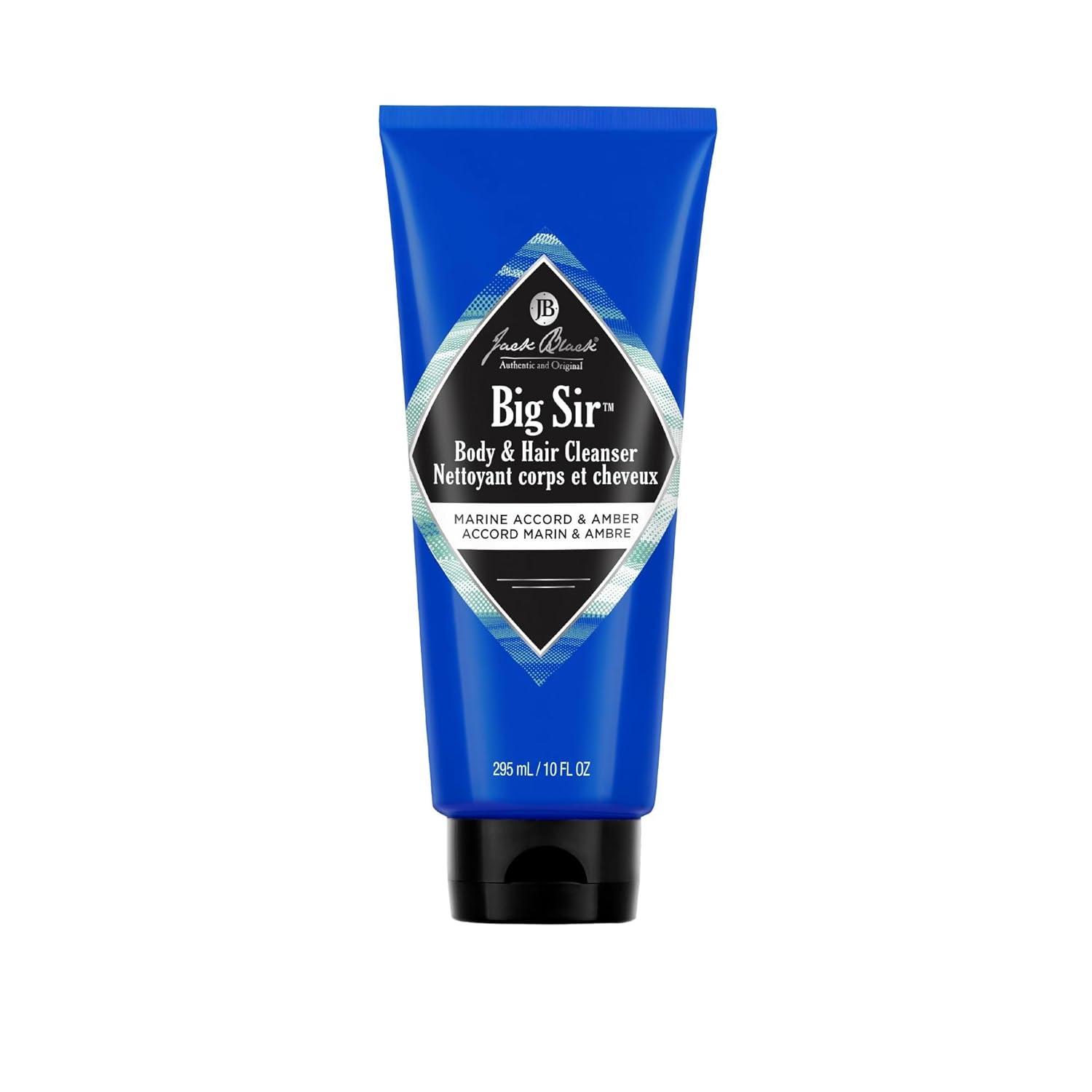 imageJack Black Body amp Hair Cleanser Mens Body Wash Mens Shampoo Skin Care Hair Care Body Wash Men SulfateFreeBig Sir Marine Accord Amber