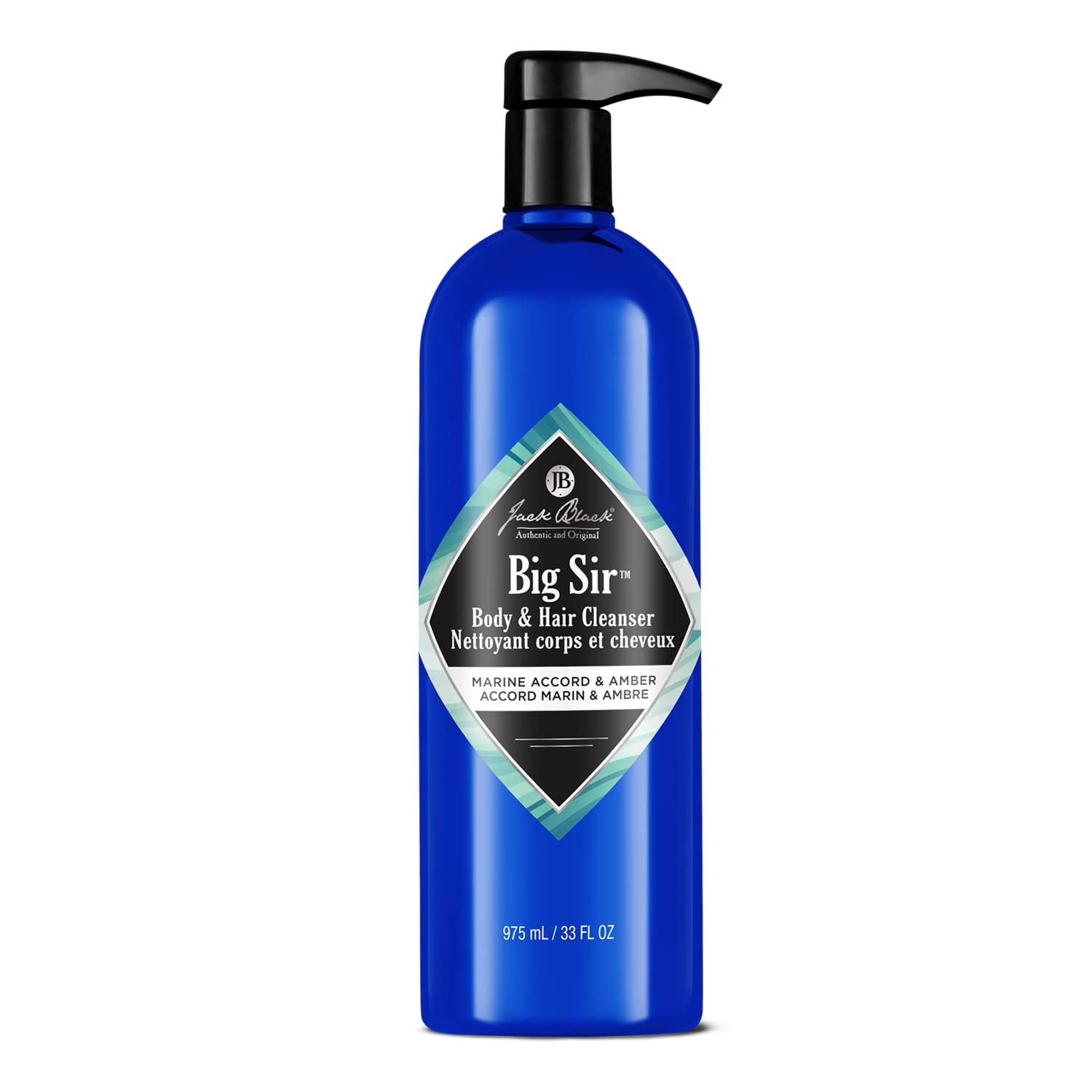 imageJack Black Body amp Hair Cleanser Mens Body Wash Mens Shampoo Skin Care Hair Care Body Wash Men SulfateFreeBig Sir Marine Accord Amber