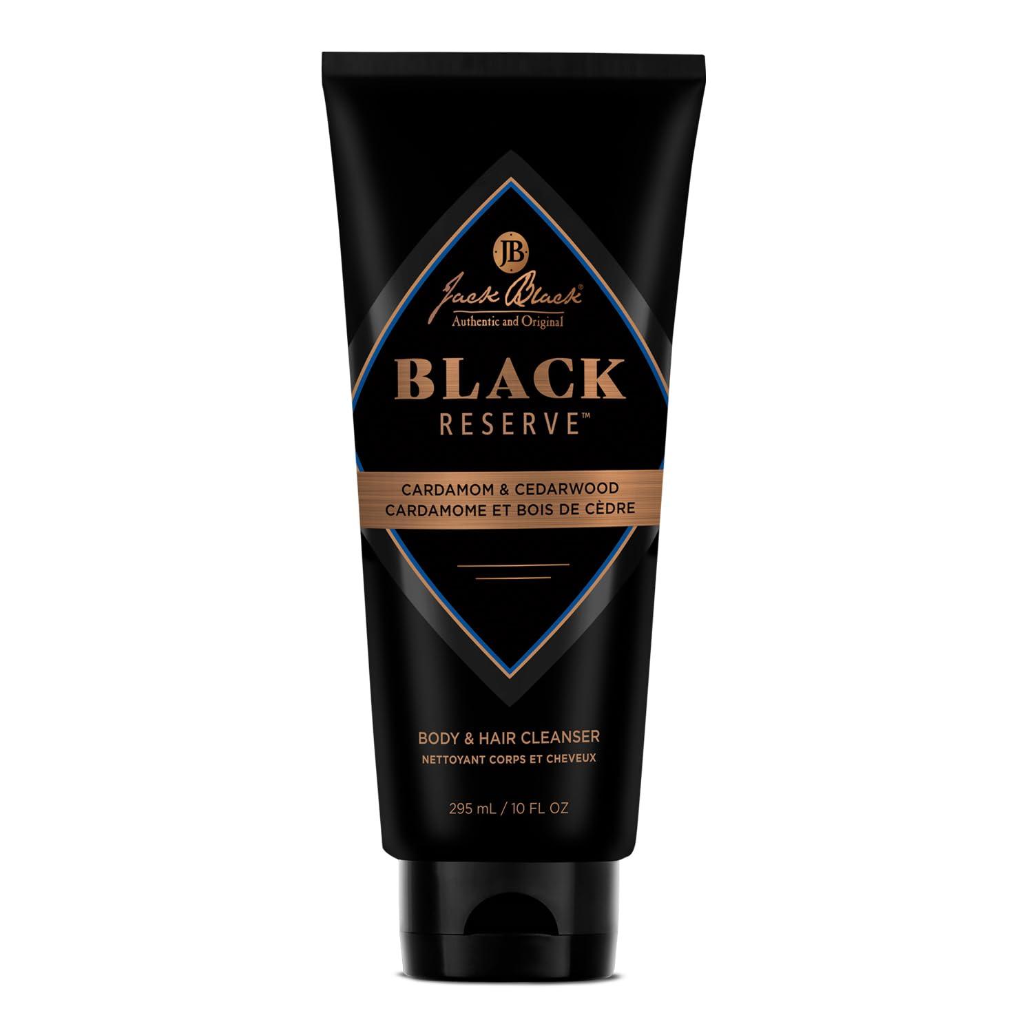 imageJack Black Body amp Hair Cleanser Mens Body Wash Mens Shampoo Skin Care Hair Care Body Wash Men SulfateFreeBlack Reserve Cardamom Cedarwood