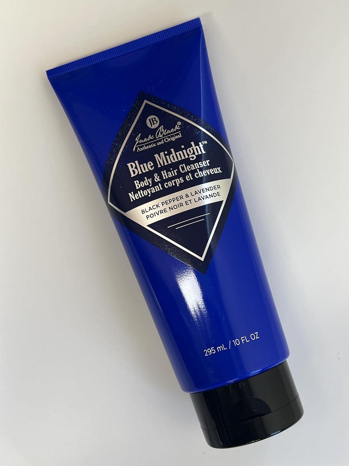 imageJack Black Body amp Hair Cleanser Mens Body Wash Mens Shampoo Skin Care Hair Care Body Wash Men SulfateFreeBlue Midnight Black Pepper Lavender