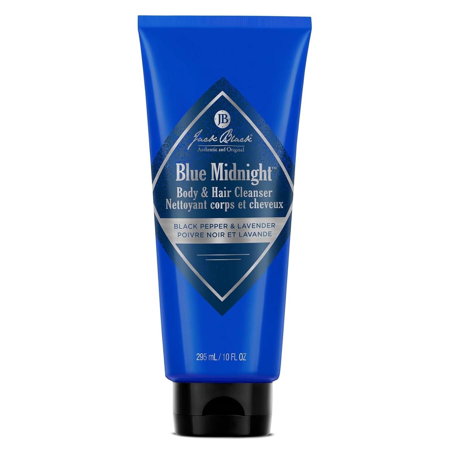 imageJack Black Body amp Hair Cleanser Mens Body Wash Mens Shampoo Skin Care Hair Care Body Wash Men SulfateFreeBlue Midnight Black Pepper Lavender