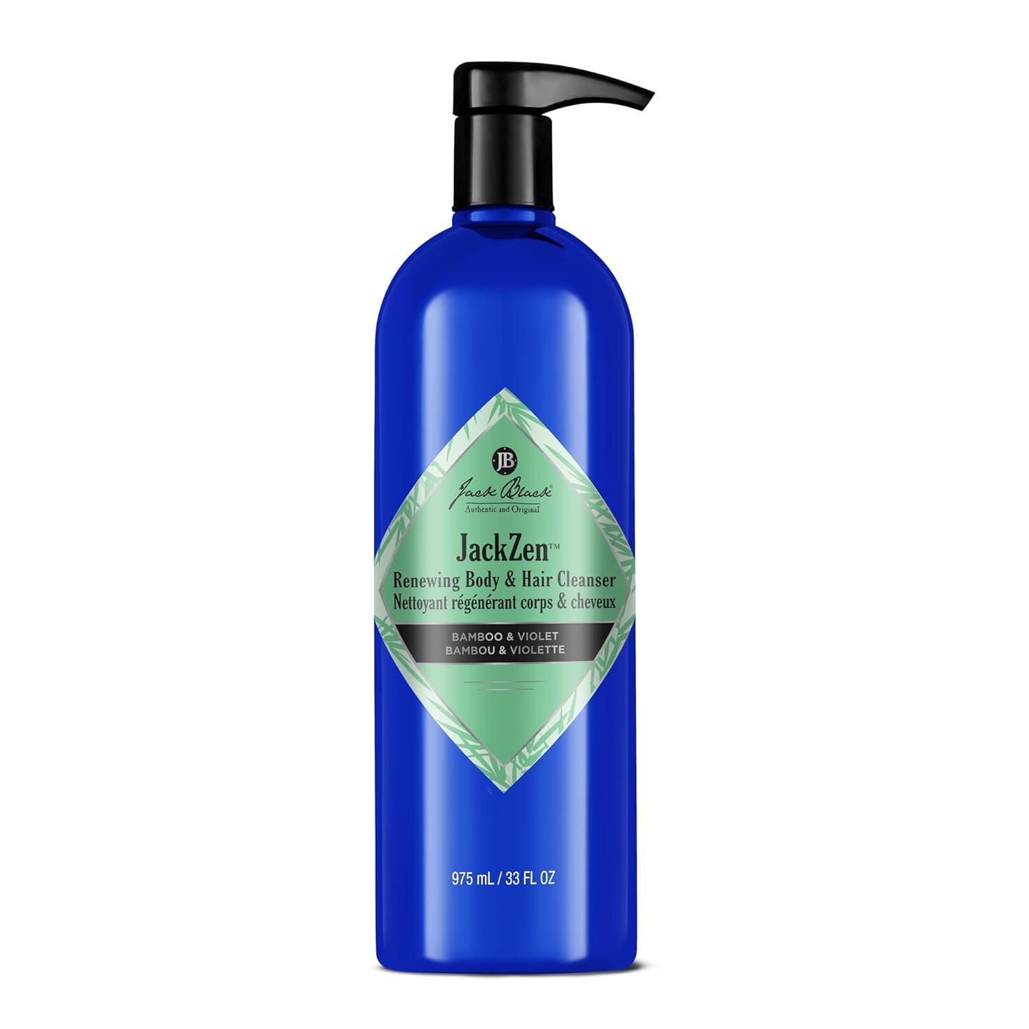 imageJack Black Body amp Hair Cleanser Mens Body Wash Mens Shampoo Skin Care Hair Care Body Wash Men SulfateFreeJackZen Bamboo Violet