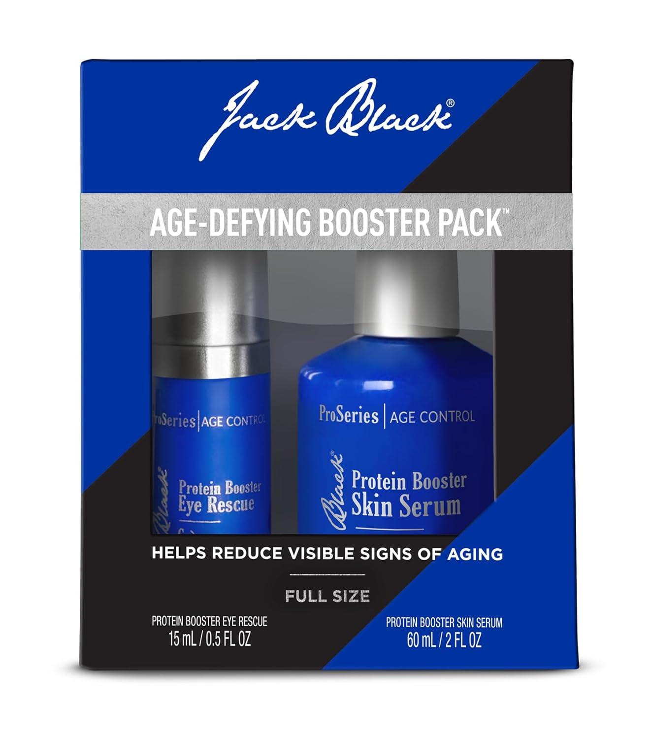 imageJack Black Protein Booster Skin Serum ProSeries Age Control Anti Aging Serum for Men Mens Face Serum Face Serum for Men Peptide and Antioxidant Serum for Face Skin Care for Men Mens SkincareAgeDefying Booster Pack