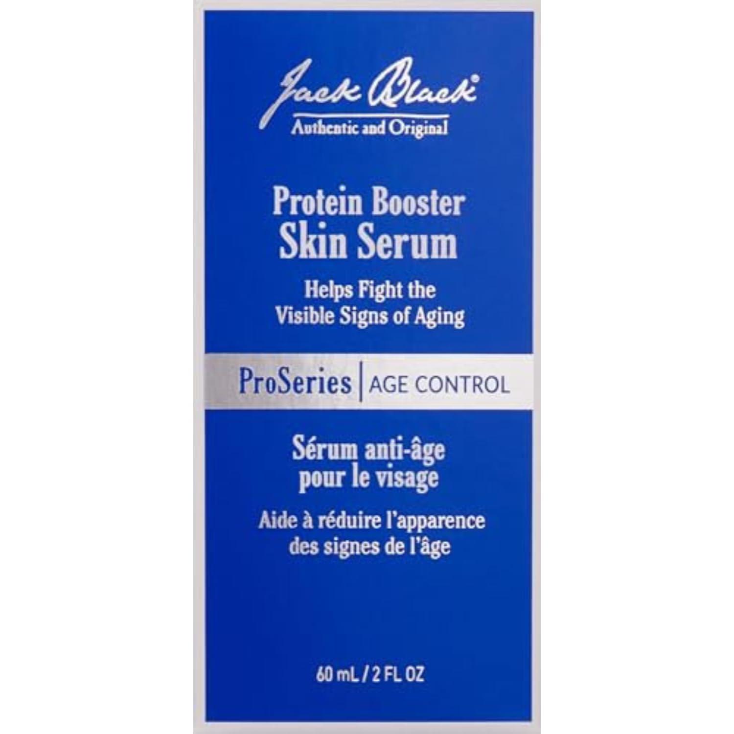 imageJack Black Protein Booster Skin Serum ProSeries Age Control Anti Aging Serum for Men Mens Face Serum Face Serum for Men Peptide and Antioxidant Serum for Face Skin Care for Men Mens SkincareProtein Booster Skin Serum