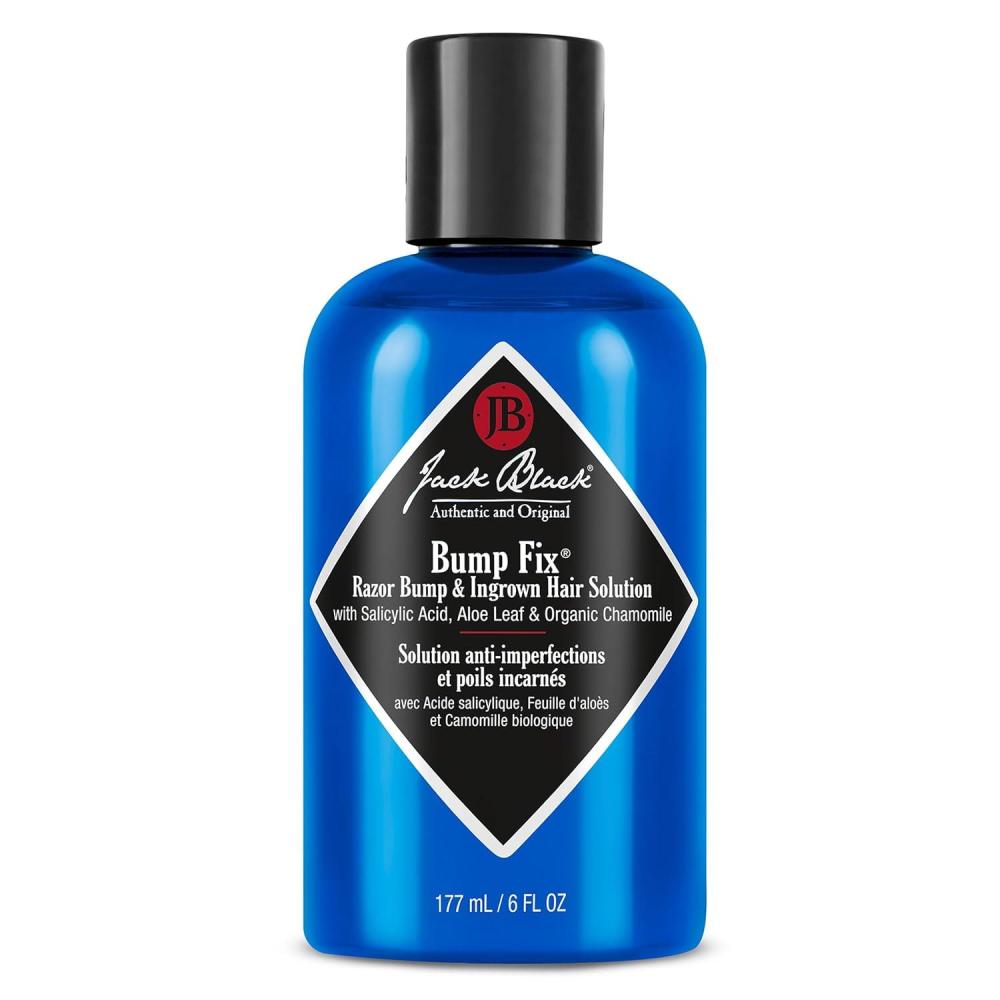 imageJack Black Bump Fix 6 Fl Oz Acne Razor Bump amp Ingrown Hair Solution Moisturizing Acne Treatment for Face Aftershave for Razor Bumps Ingrown Hair Serum for Men
