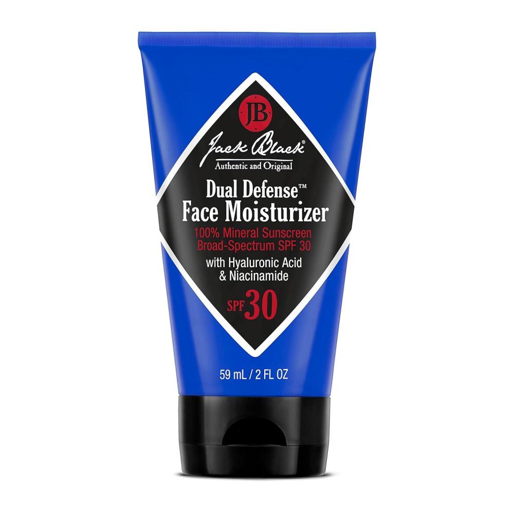 imageJack Black Dual Defense Face Moisturizer 100 Mineral Sunscreen BroadSpectrum SPF 30