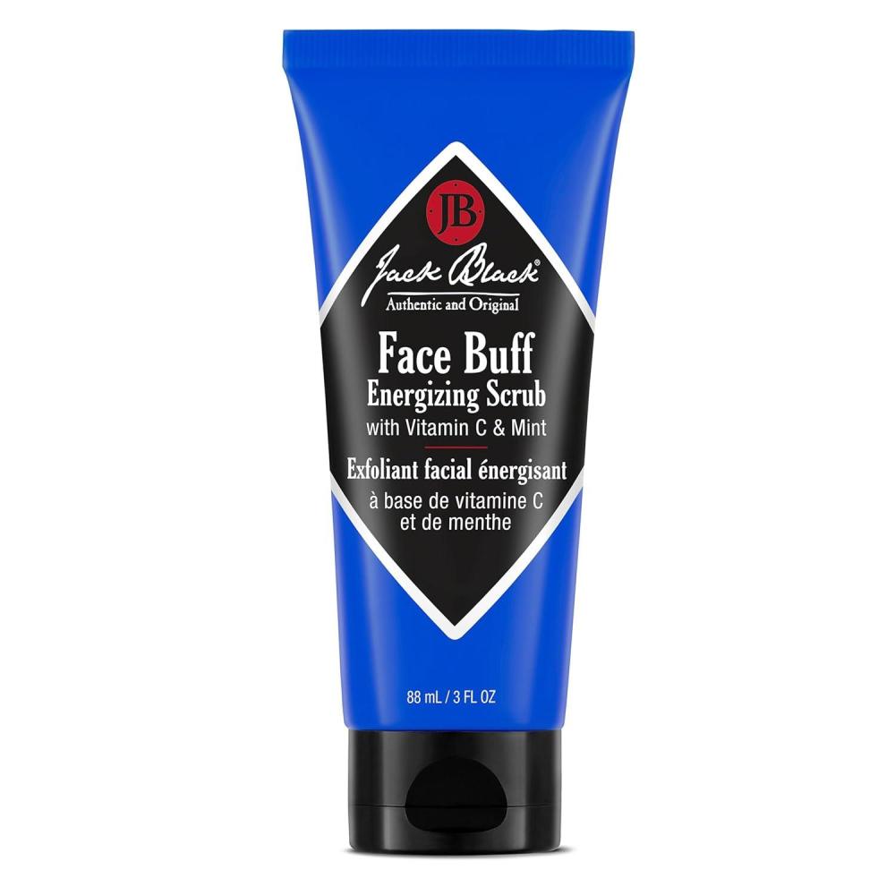 imageJack Black Face Buff Energizing Scrub Mens Face Wash amp Pre Shave Scrub Face Cleanser for Men Pre Shave for Men Mens Facial Cleanser Mens Face Scrub Exfoliating Face Wash Jack Black Face Scrub3 Fl Oz Pack of 1