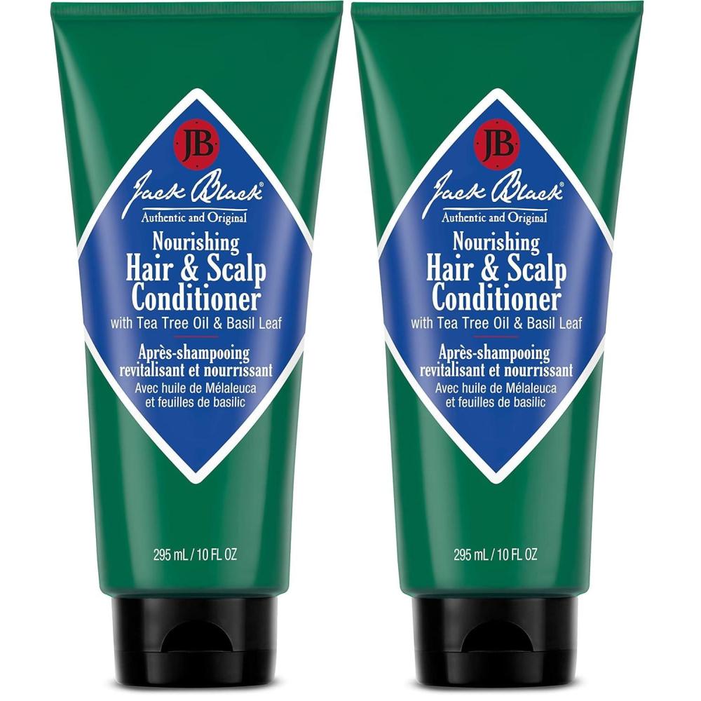 imageJack Black Nourishing Hair amp Scalp Conditioner Hair Conditioner for Men Mens Haircare Products10 Fl Oz Pack of 2