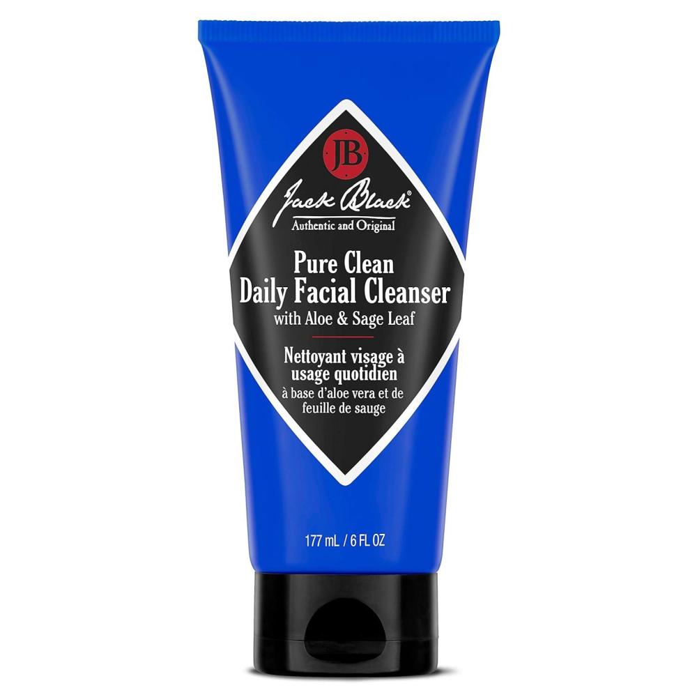imageJack Black Pure Clean Daily Facial Cleanser for Men Mens Face Wash Jack Black Face Wash Mens Face Wash for Men Face Cleanser for Men 2in1 Mens Facial Cleanser amp Toner Gifts for Men6 Fl Oz Pack of 1