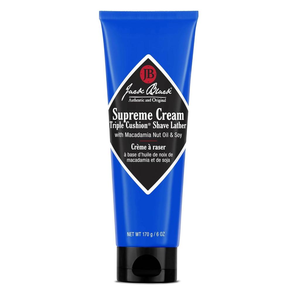 imageJack Black Supreme Cream Triple Cushion Shave Lather Shaving Cream Mens Shave Cream for Men Jack Black Shaving Cream for Men Shaving Lather Mens Shaving Cream Jack Black Shave Cream6 Ounce Pack of 1