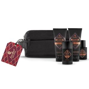 Jack Black Body Collection Set for Men – Mens Body Wash, Pit Boss Men’s Deodorant, Body Lotion, Grooming Kit(Black Tie – Cardamom & Cedarwood)