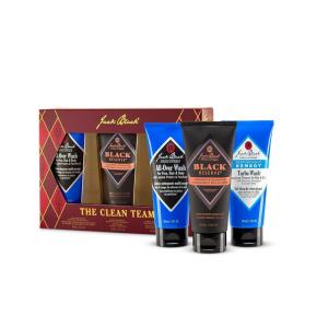 Jack Black Body & Hair Cleanser Collection Set for Men – Mens Body Wash Travel Size(3 Fl Oz (Pack of 3))