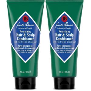 Jack Black Nourishing Hair & Scalp Conditioner – Hair Conditioner for Men, Mens Haircare Products(10 Fl Oz (Pack of 2))