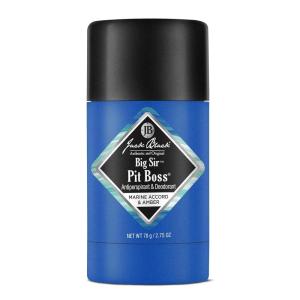 Jack Black Pit Boss Antiperspirant & Deodorant Men – 2.75 oz – Mens Deodorant for Sensitive Skin(Big Sir – Marine Accord & Amber)