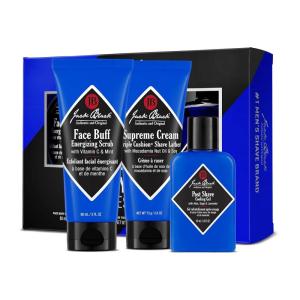 Jack Black Set for Men – Mens Skin Care Kit, Mens Skincare Gift Set(Three You Need Shave Essentials)