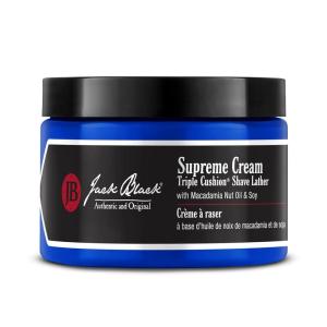 Jack Black Supreme Cream Triple Cushion Shave Lather – Shaving Cream Mens, Shave Cream for Men, Jack Black Shaving Cream for Men, Shaving Lather, Mens Shaving Cream, Jack Black Shave Cream(9.5 Ounce (Pack of 1))