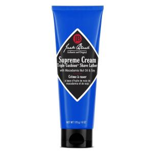 Jack Black Supreme Cream Triple Cushion Shave Lather – Shaving Cream Mens, Shave Cream for Men, Jack Black Shaving Cream for Men, Shaving Lather, Mens Shaving Cream, Jack Black Shave Cream(6 Ounce (Pack of 1))