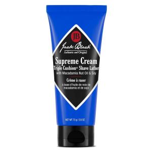 Jack Black Supreme Cream Triple Cushion Shave Lather – Shaving Cream Mens, Shave Cream for Men, Jack Black Shaving Cream for Men, Shaving Lather, Mens Shaving Cream, Jack Black Shave Cream(2.6 Ounce (Pack of 1))