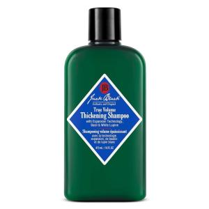Jack Black True Volume Thickening Shampoo. – Expansion Technology, Basil & White Lupine – Thickening Hair Products for Men & Women, Sulfate-Free Hair Shampoo(16 Fl Oz (Pack of 1))