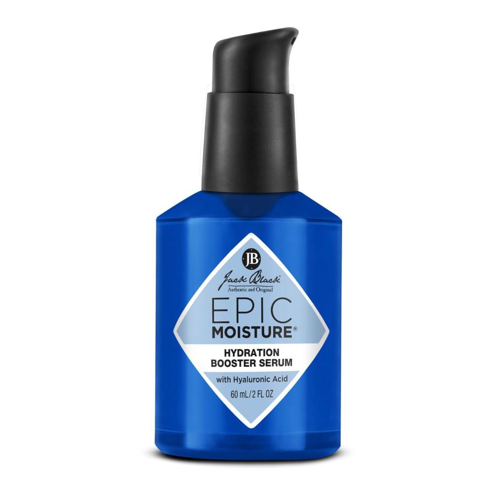 imageJack Black Epic Moisture Hydration Booster Serum for Men Lightweight Mens Face Moisturizer amp AntiWrinkle Skin Care 2 Fl Oz