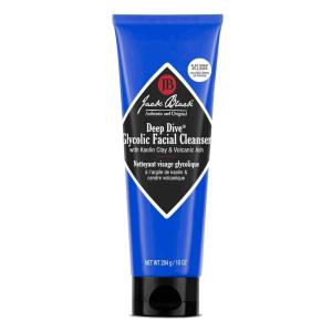 Jack Black – Deep Dive Glycolic Facial Cleanser, Clay-Based Cleanser, PureScience Formula, Facial Cleanser and Mask, Recommended for Normal, Dry, or Oily Skin, Glycolic Acid(10 FL OZ (Pack of 1))